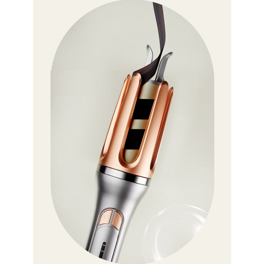 Automatic Hair Curling Iron Silver / European plug Apparel and Accessories