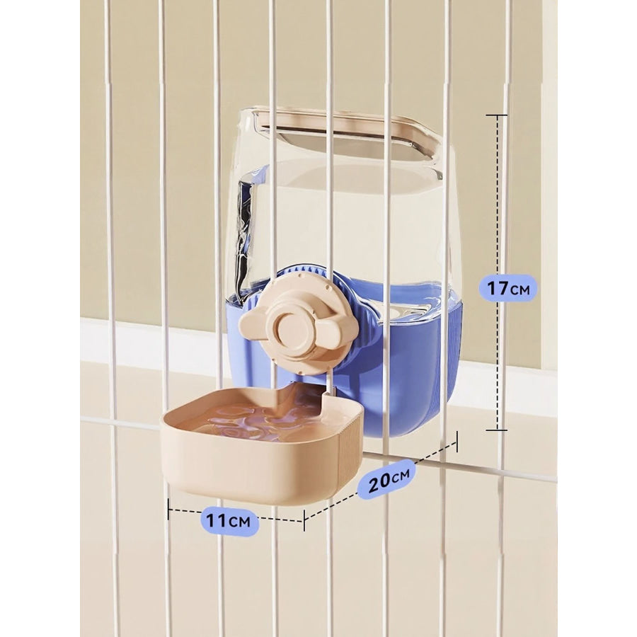Automatic Pet Feeder & Waterer Blue Drinking 1000ml / One Size Apparel and Accessories