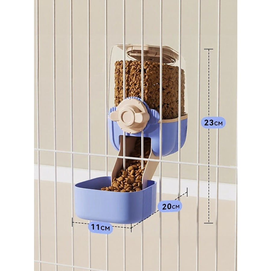Automatic Pet Feeder & Waterer Blue Feeding 1100ml / One Size Apparel and Accessories
