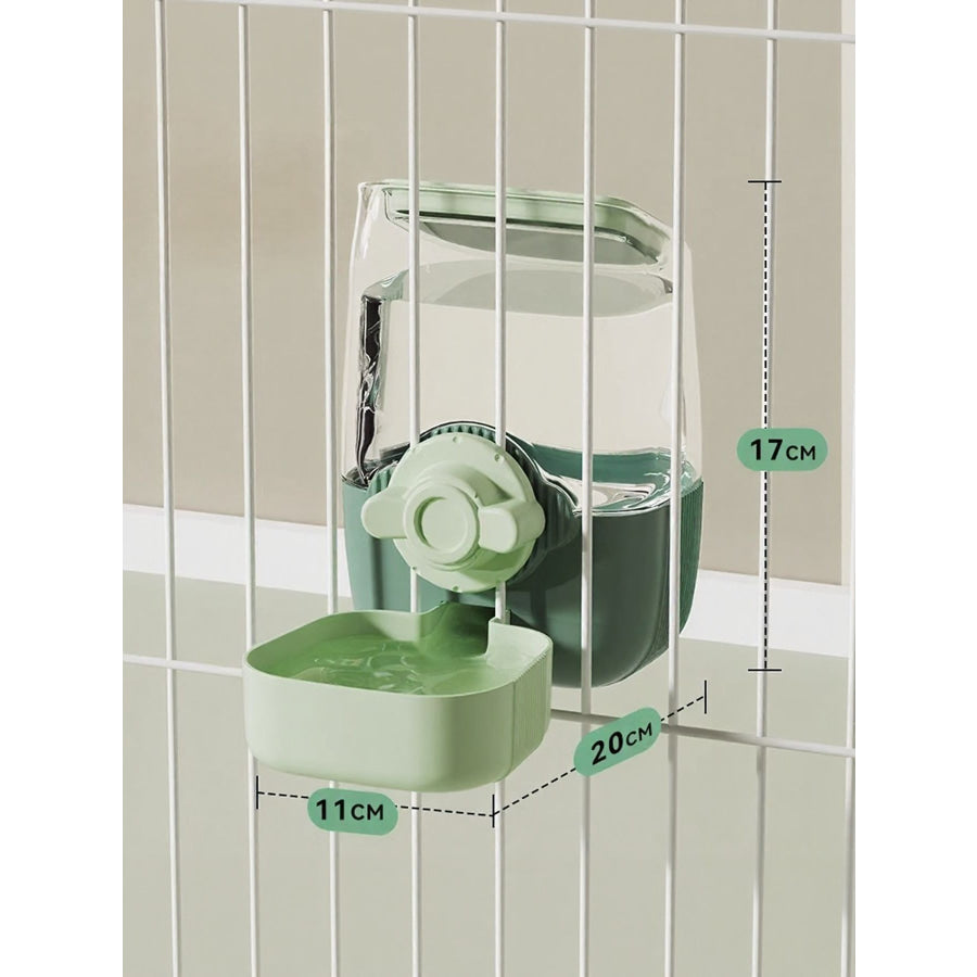 Automatic Pet Feeder & Waterer Green Drinking 1000ml / One Size Apparel and Accessories