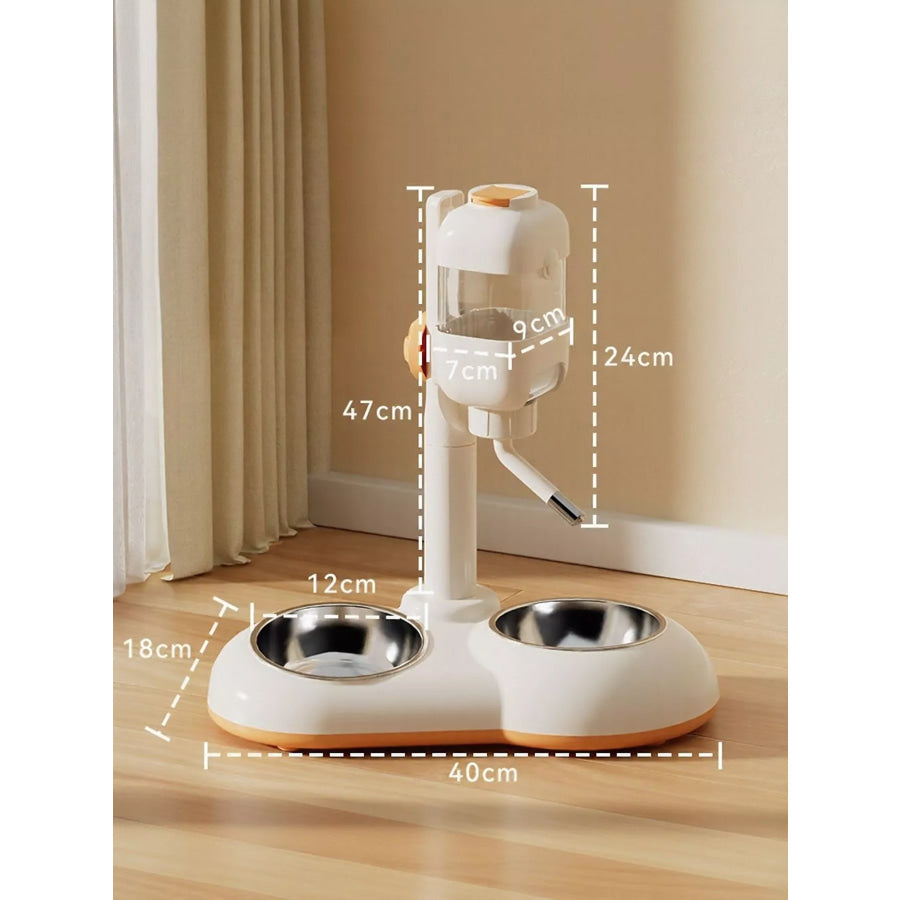 Automatic Pet Food and Water Dispenser Bowl Apparel and Accessories