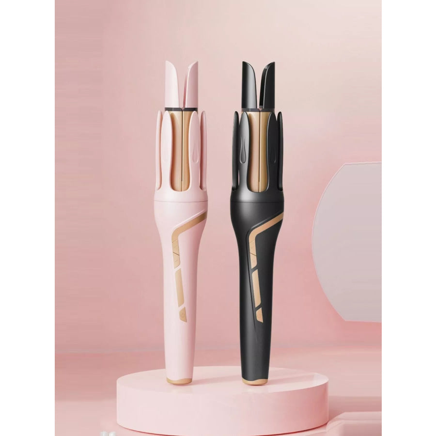 Automatic Rotating Ceramic Curling Iron Black / European plug Apparel and Accessories
