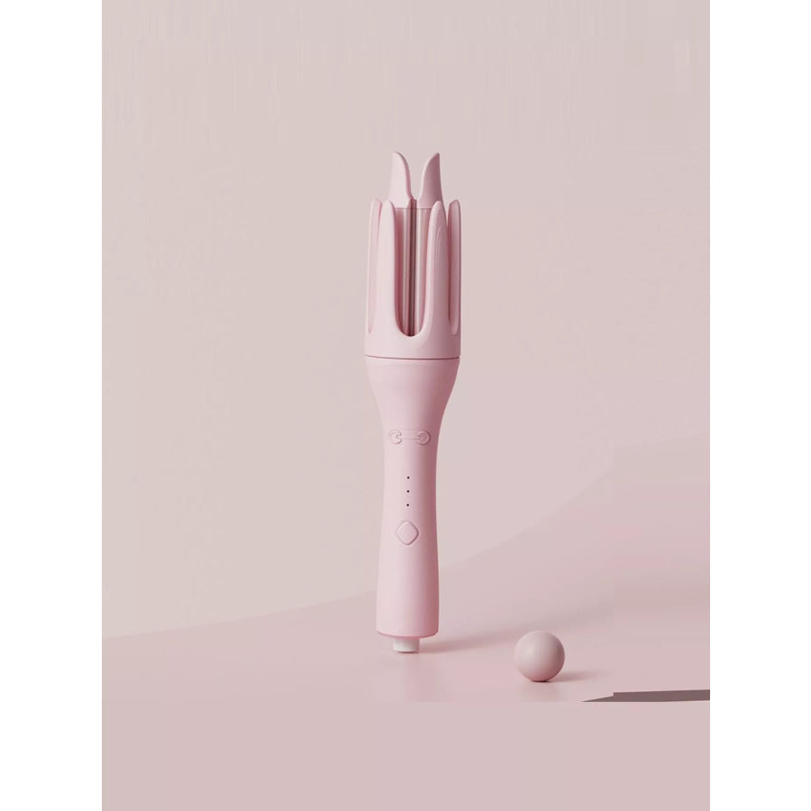 Automatic Rotating Ceramic Curling Iron Blush Pink / European plug Apparel and Accessories