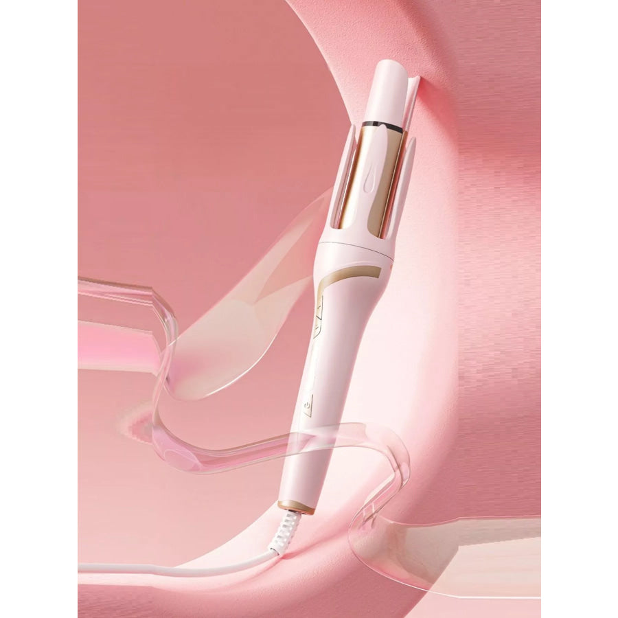 Automatic Rotating Ceramic Curling Iron Blush Pink / European plug Apparel and Accessories