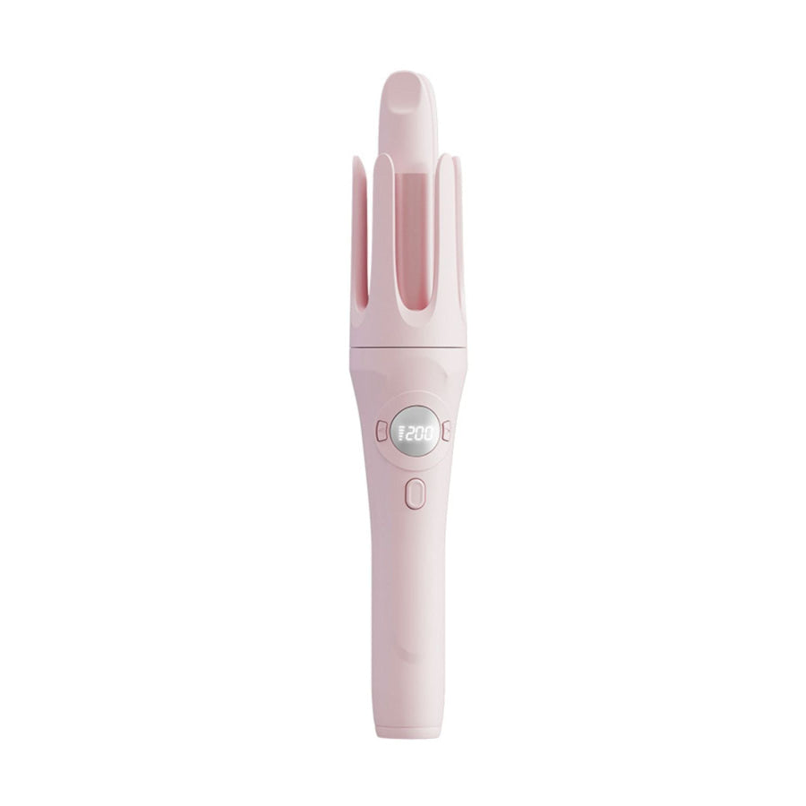 Automatic Rotating Ceramic Curling Iron Blush Pink / One Size Apparel and Accessories