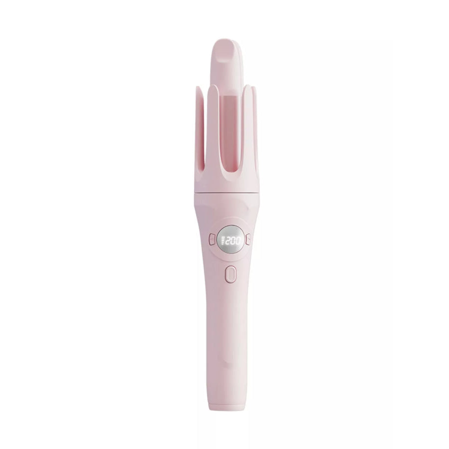 Automatic Rotating Ceramic Curling Iron Blush Pink / One Size Apparel and Accessories