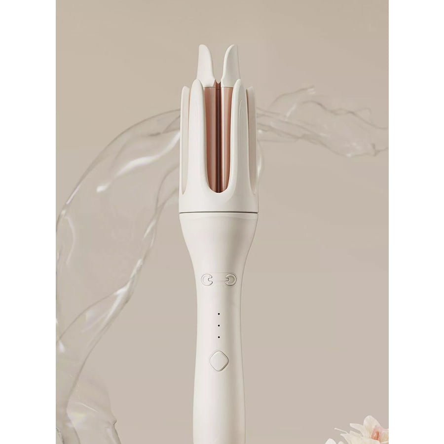 Automatic Rotating Ceramic Curling Iron Ivory / European plug Apparel and Accessories