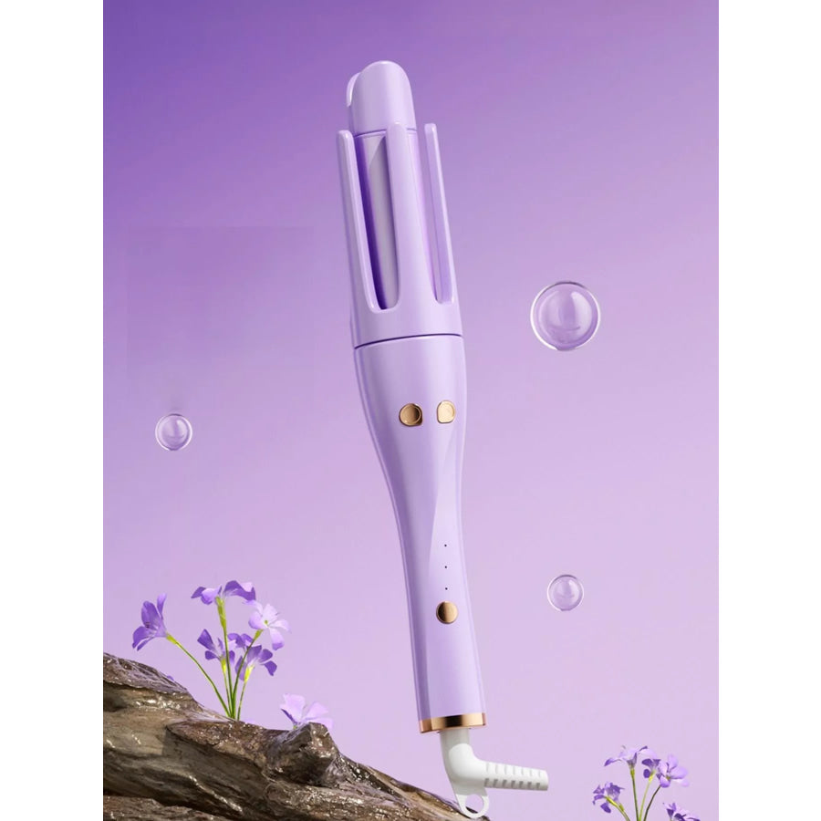 Automatic Rotating Ceramic Curling Iron Lavender / European plug Apparel and Accessories
