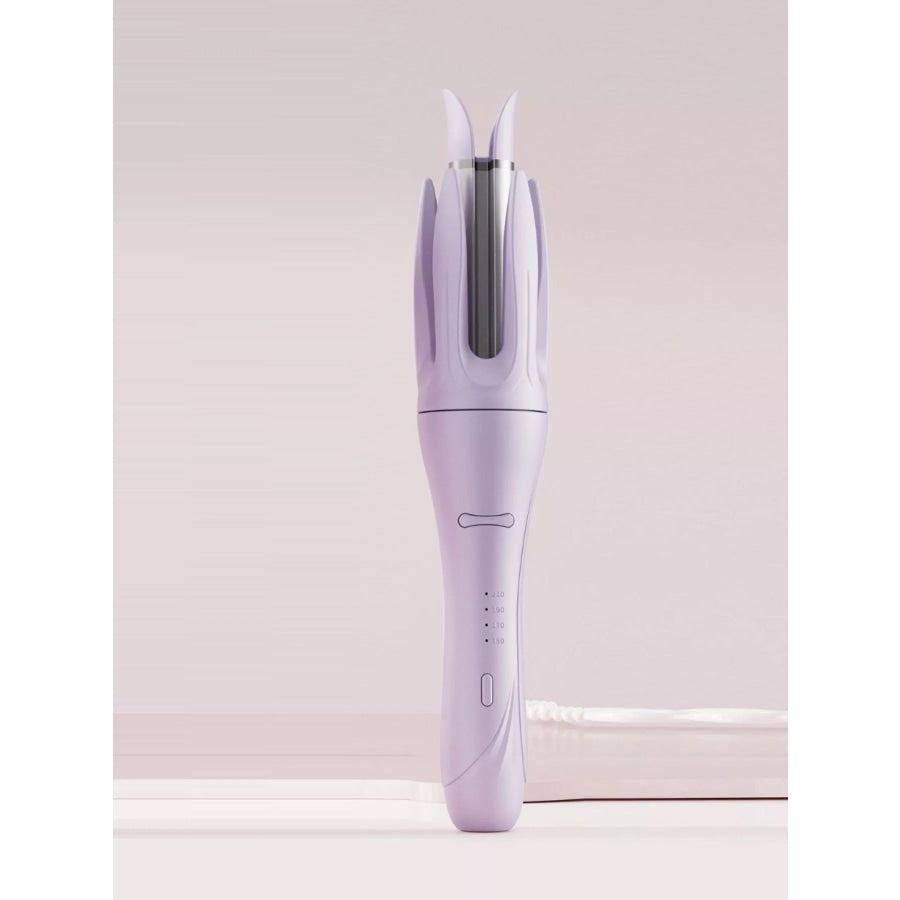 Automatic Rotating Ceramic Curling Iron Lavender / European plug Apparel and Accessories