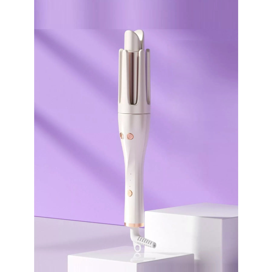 Automatic Rotating Ceramic Curling Iron Tan / European plug Apparel and Accessories