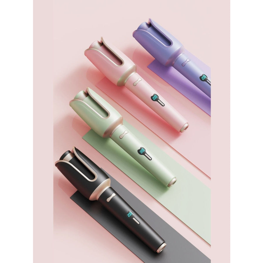 Automatic Rotating Ceramic Hair Curling Iron Apparel and Accessories
