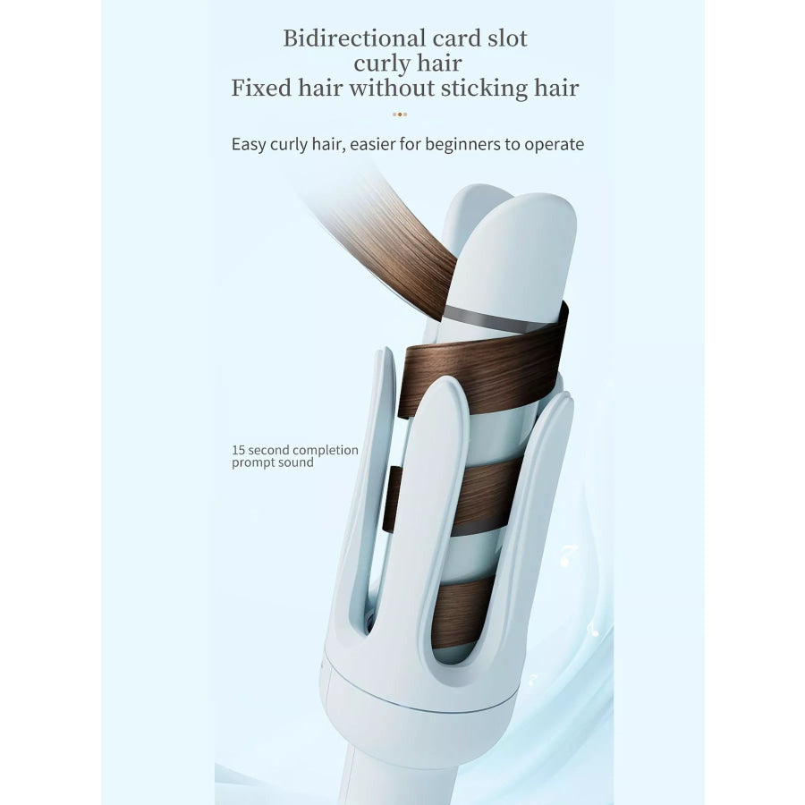 Automatic Rotating Ceramic Hair Curling Iron Apparel and Accessories