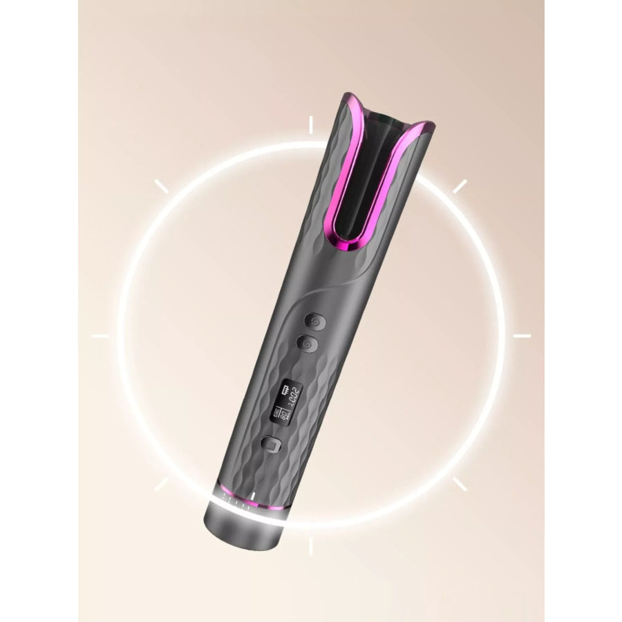 Automatic Rotating Ceramic Hair Curling Iron Apparel and Accessories