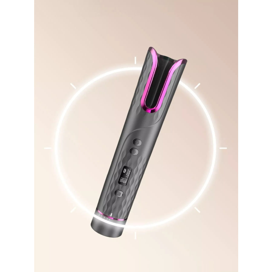 Automatic Rotating Ceramic Hair Curling Iron Apparel and Accessories