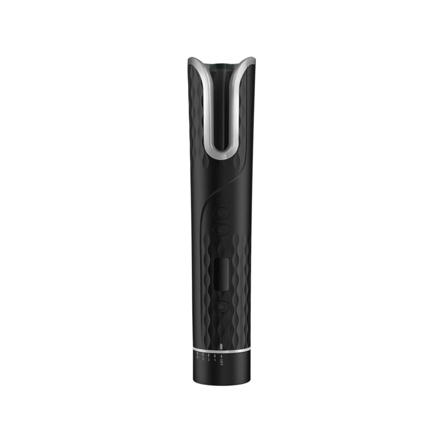 Automatic Rotating Ceramic Hair Curling Iron Black / One Size Apparel and Accessories