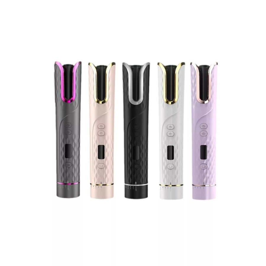 Automatic Rotating Ceramic Hair Curling Iron Dark Gray / One Size Apparel and Accessories
