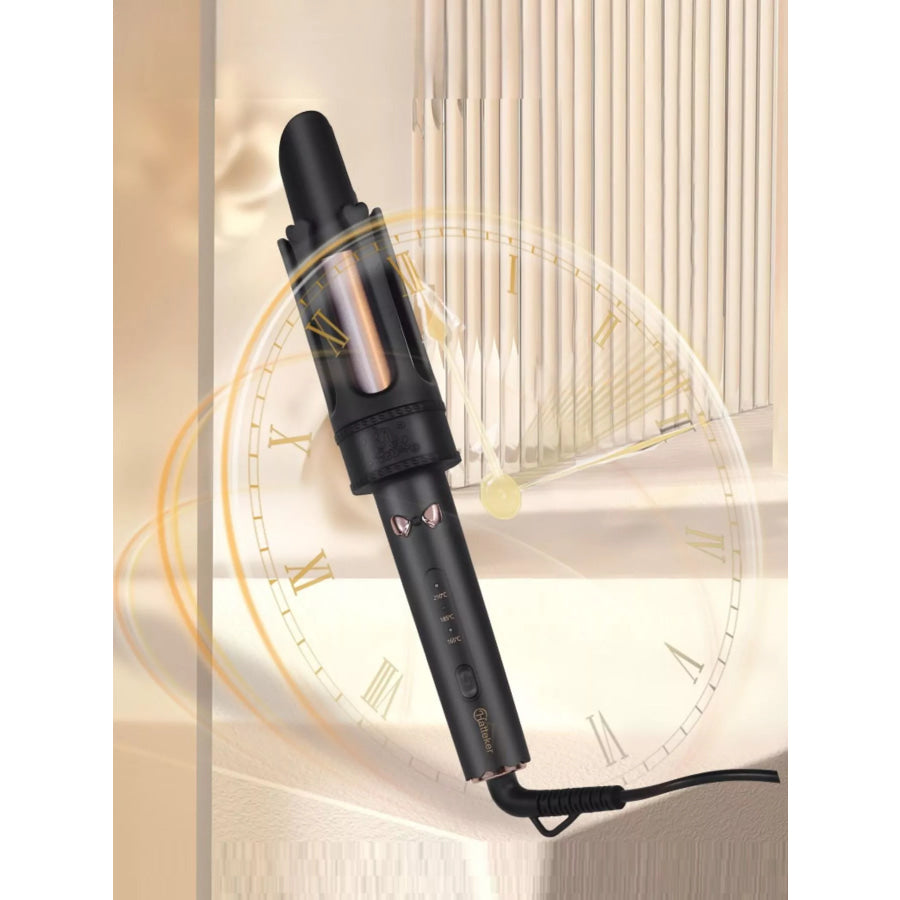 Automatic Rotating Curling Iron Black / European plug Apparel and Accessories