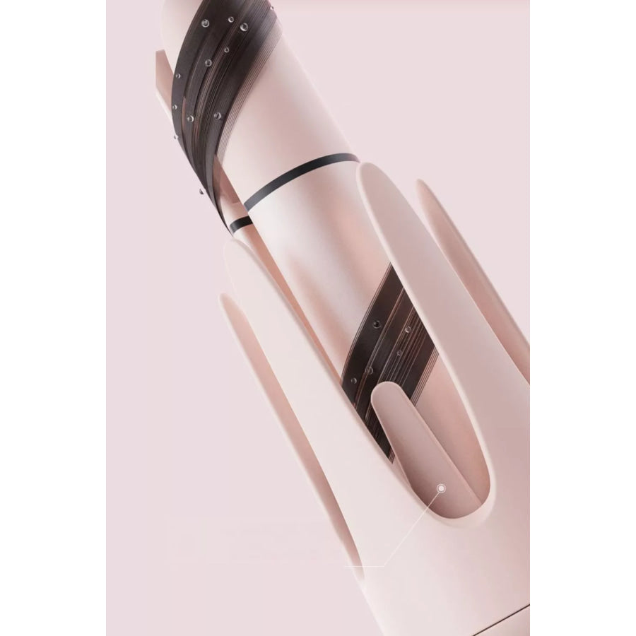 Automatic Rotating Curling Iron Blush Pink / European plug Apparel and Accessories