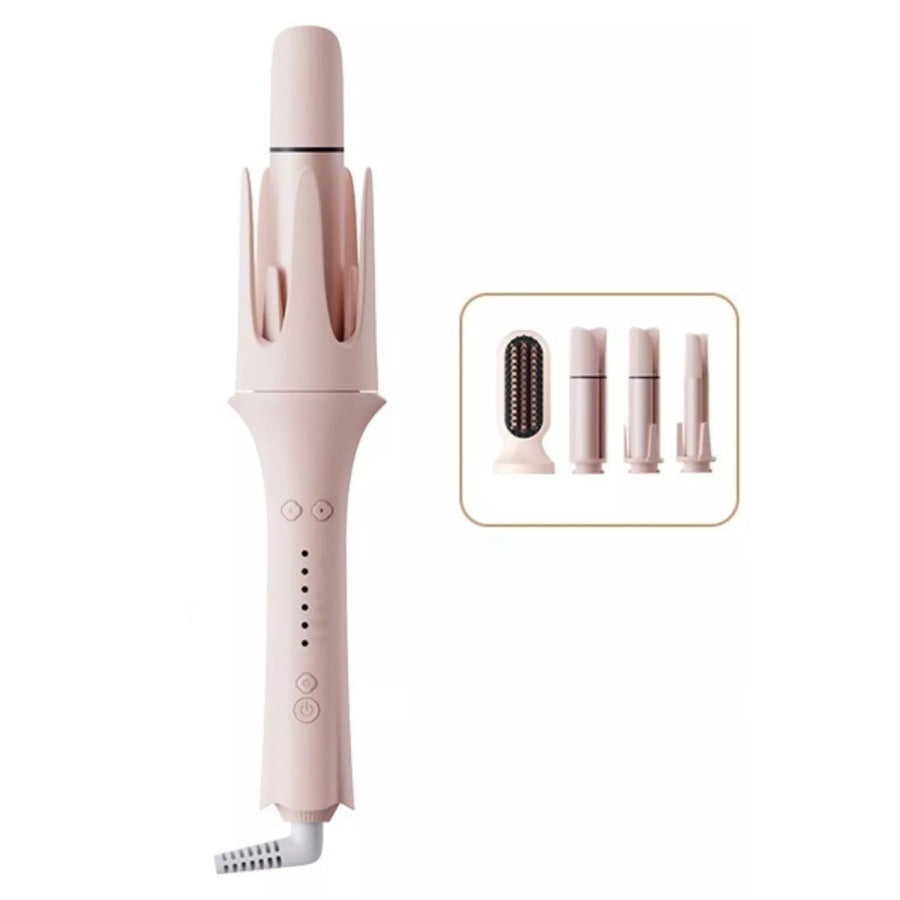 Automatic Rotating Curling Iron Blush Pink / European plug Apparel and Accessories