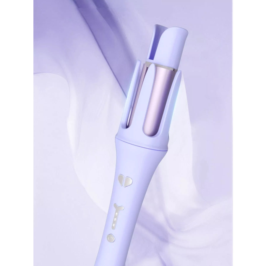 Automatic Rotating Hair Curling Iron Lavender / European plug Apparel and Accessories