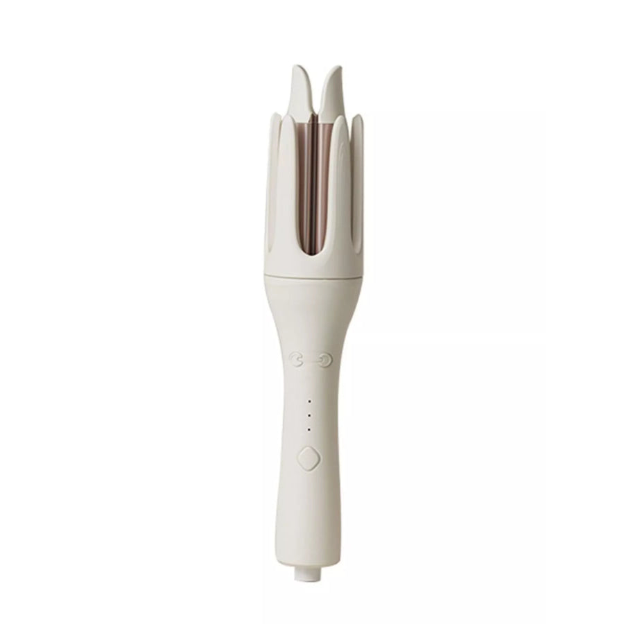 Automatic Rotating Hair Curling Iron Beige / North American plug Apparel and Accessories