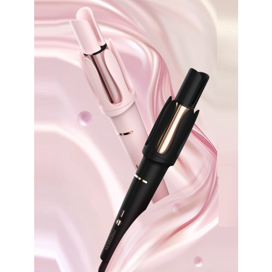 Automatic Rotating Hair Curling Iron Blush Pink / European plug Apparel and Accessories