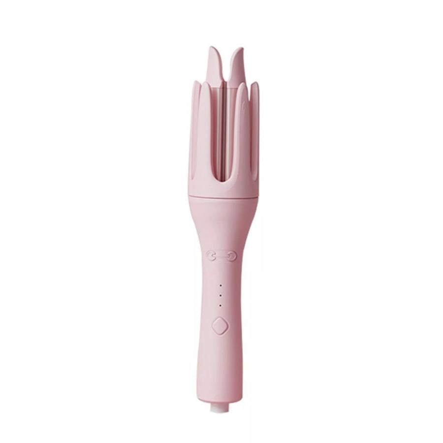Automatic Rotating Hair Curling Iron Dusty Pink / North American plug Apparel and Accessories