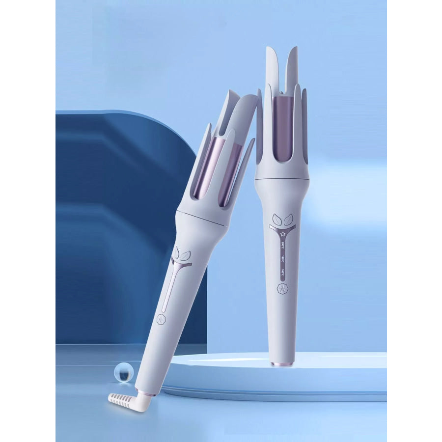 Automatic Rotating Hair Curling Iron Lavender / European plug Apparel and Accessories