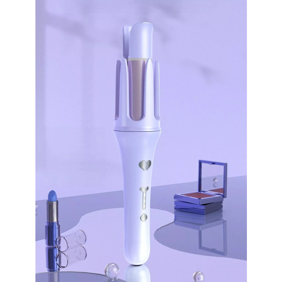 Automatic Rotating Hair Curling Iron Lavender / European plug Apparel and Accessories