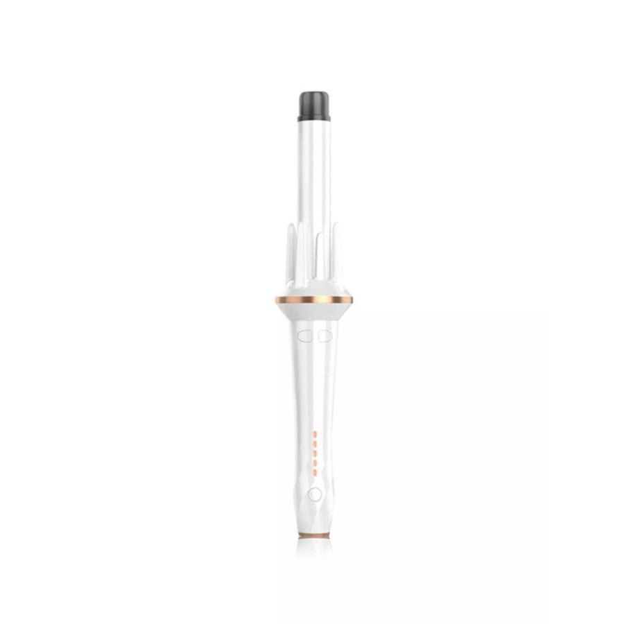 Automatic Rotating Hair Curling Iron White / ONESIZE Apparel and Accessories