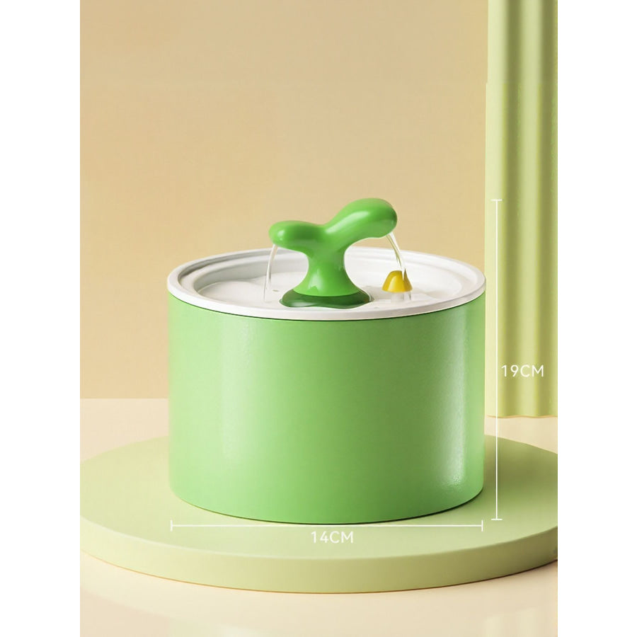 Automatic Sapling Pet Drinking Fountain Matcha Green / One Size Apparel and Accessories