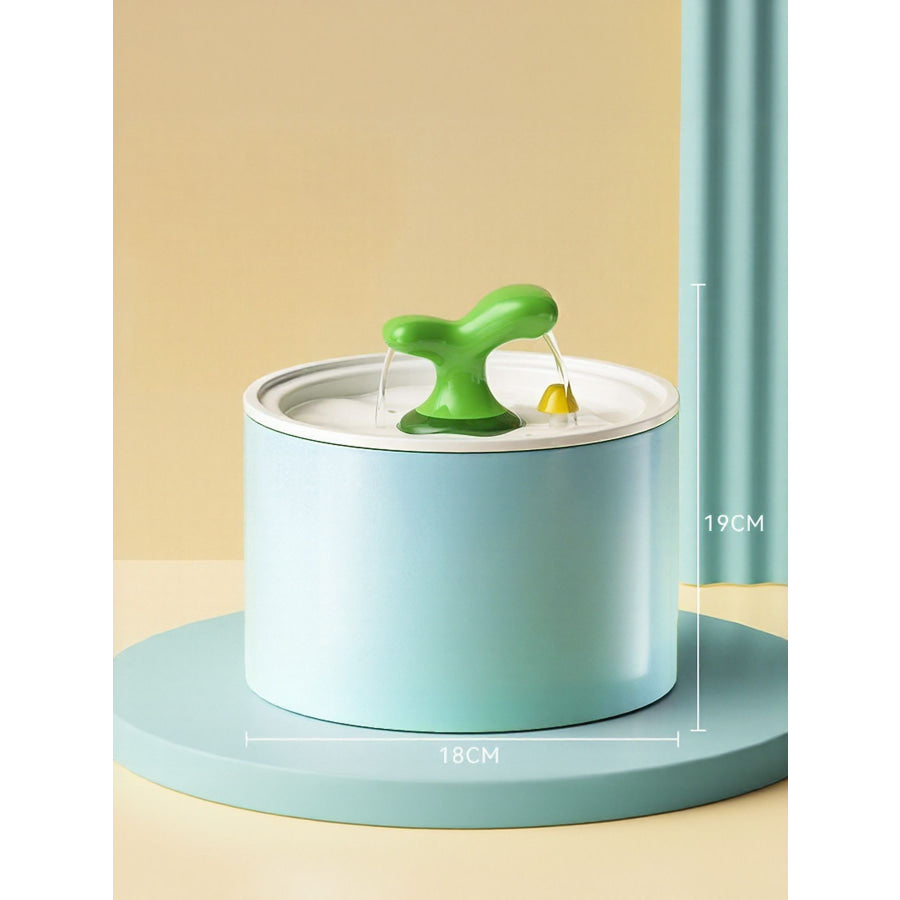 Automatic Sapling Pet Drinking Fountain Mint Blue / One Size Apparel and Accessories