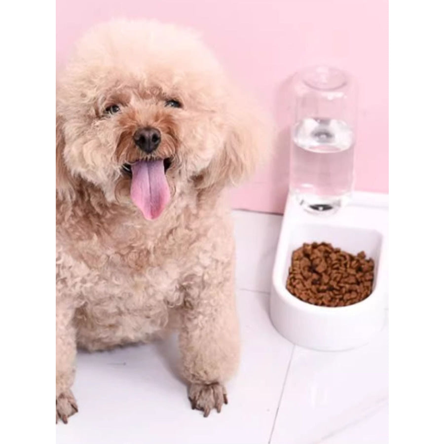 Automatic Water Refilling Pet Bowls White / One Size Apparel and Accessories