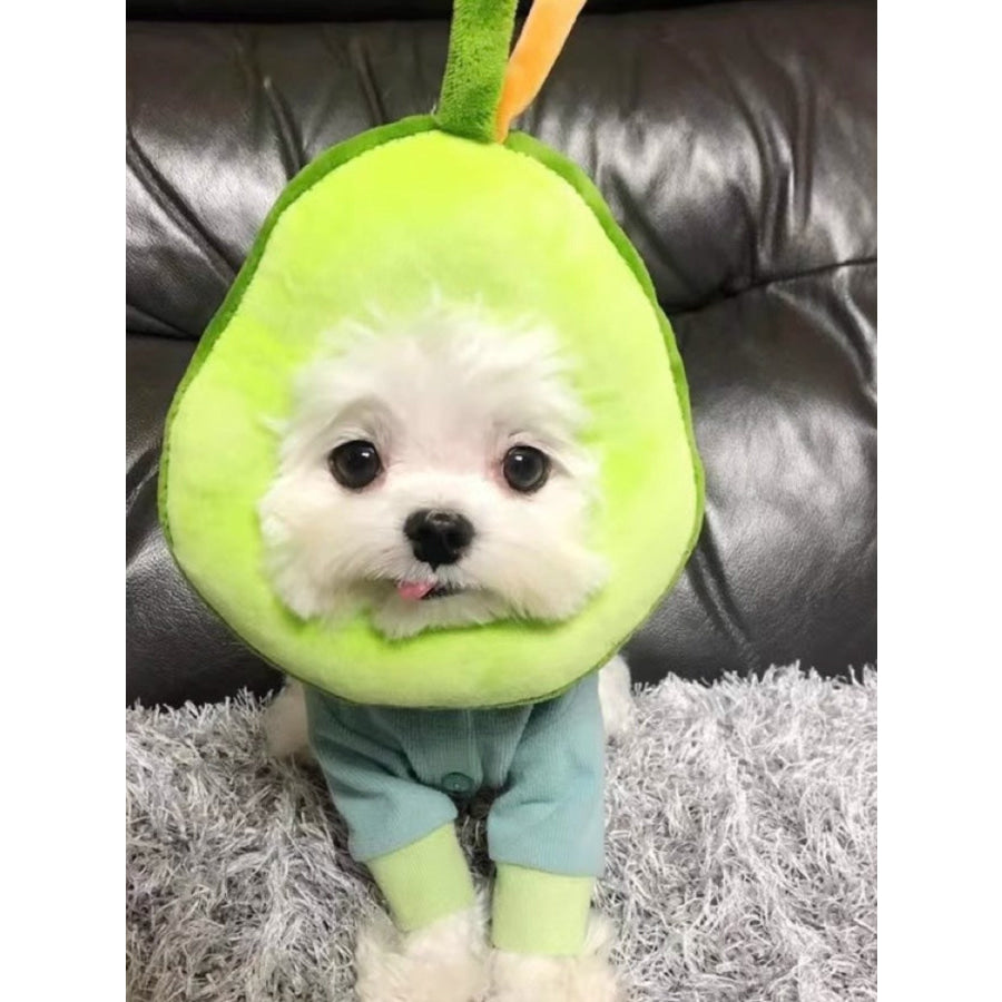 Avocado & Toast Shape Pet Collars Avocado Collar / S Apparel and Accessories