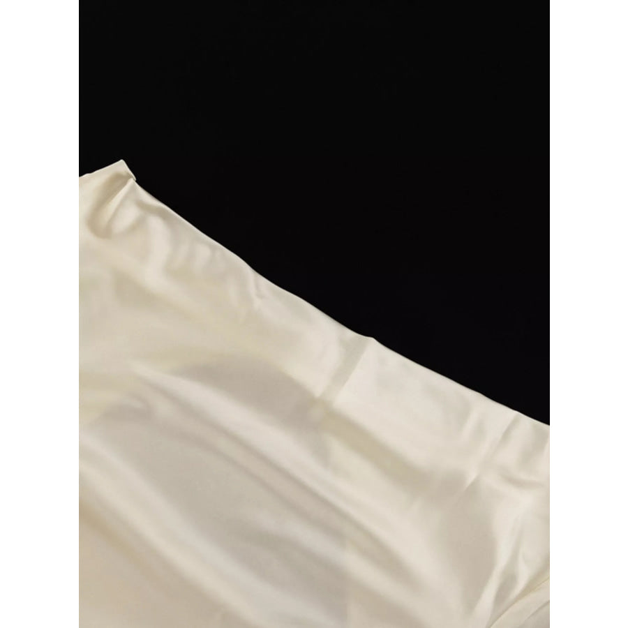 Backless Long Sleeve Mini Dress Apparel and Accessories