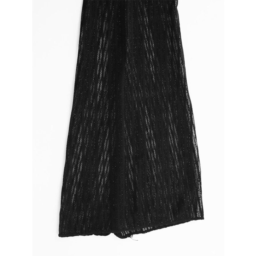 Backless Long Sleeve Mini Dress Apparel and Accessories