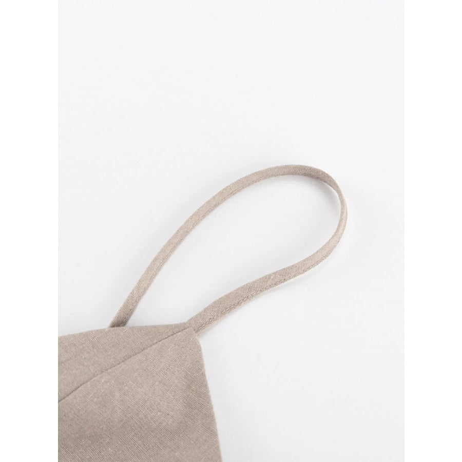 Backless Spaghetti Strap Mini Dress Apparel and Accessories