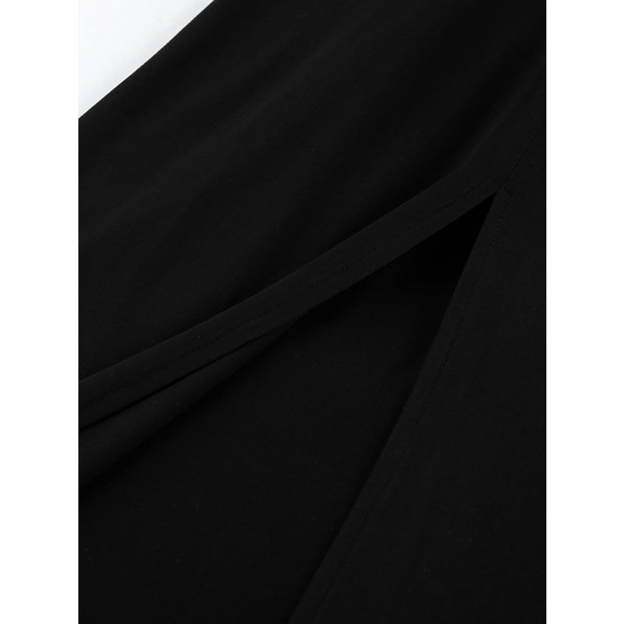 Backless Turtleneck Long Sleeve Bodycon Maxi Dress Apparel and Accessories
