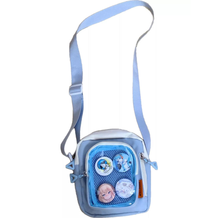Badge Display Crossbody Bag Apparel and Accessories