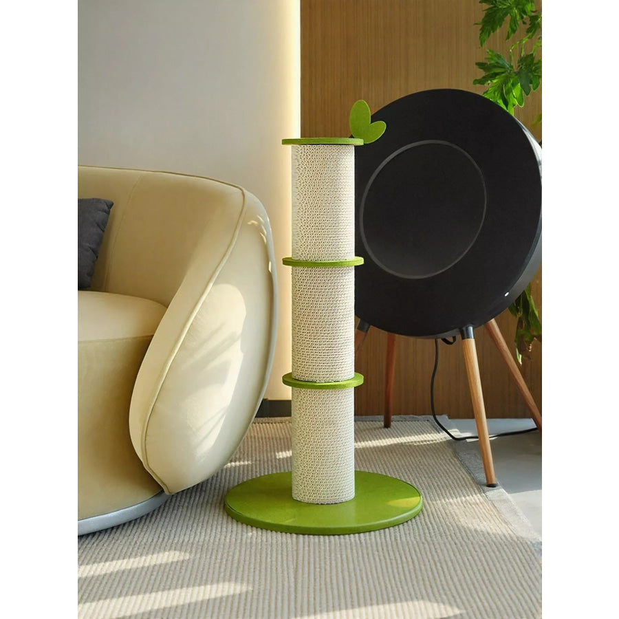 Bamboo Shaped Cat Scratching Post Lime / ONESIZE Apparel and Accessories