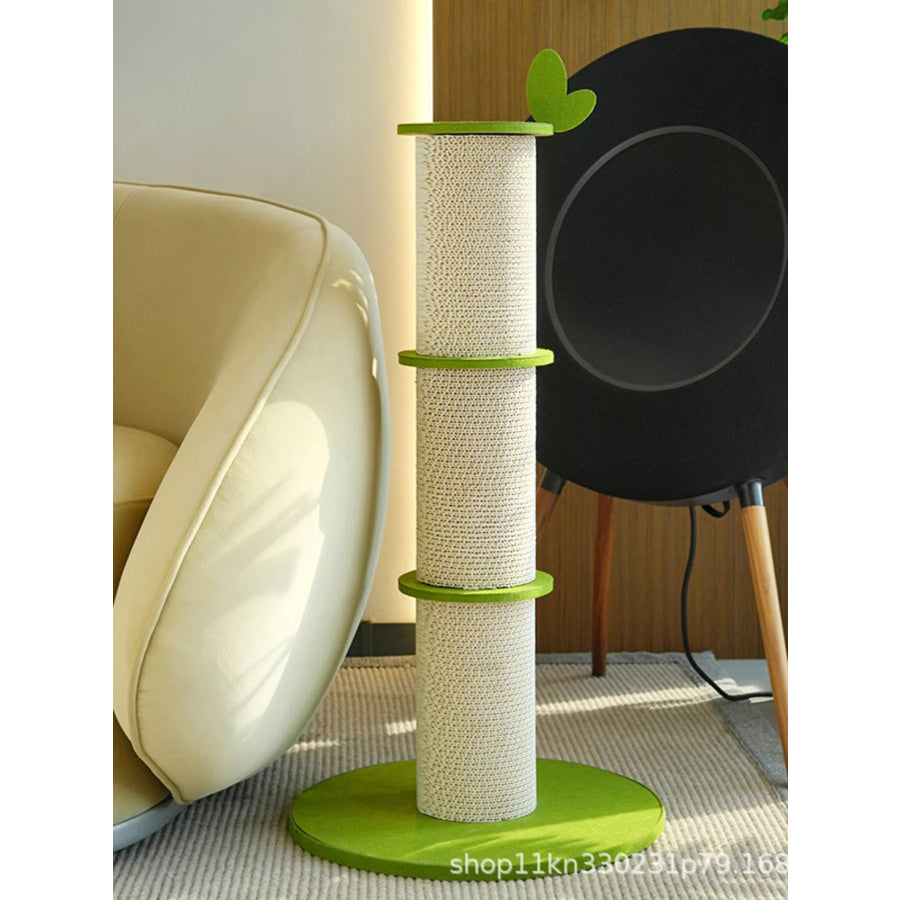 Bamboo Shaped Cat Scratching Post Lime / ONESIZE Apparel and Accessories