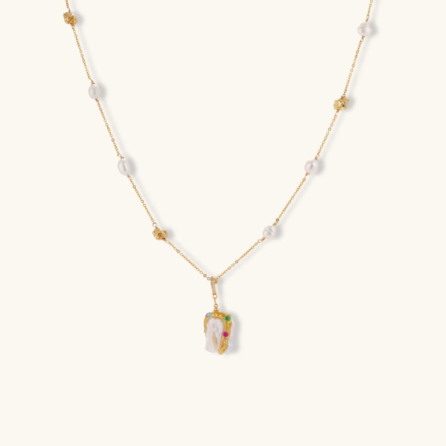 Baroque Bloom Necklace by Sandee Rain Boutique Necklaces