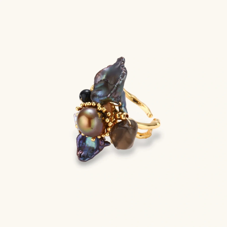 Baroque Bloom Ring by Sandee Rain Boutique Rings