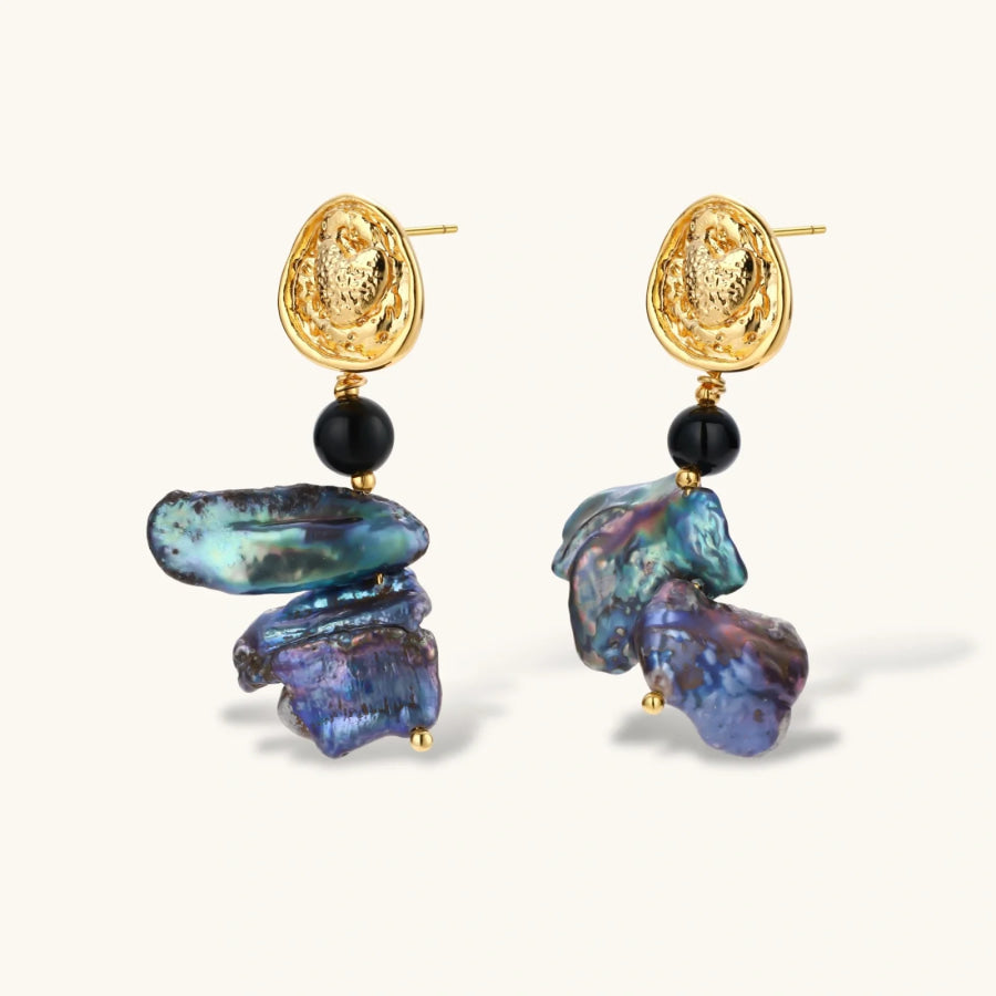 Baroque Luxe Drop Earrings by Sandee Rain Boutique Earrings
