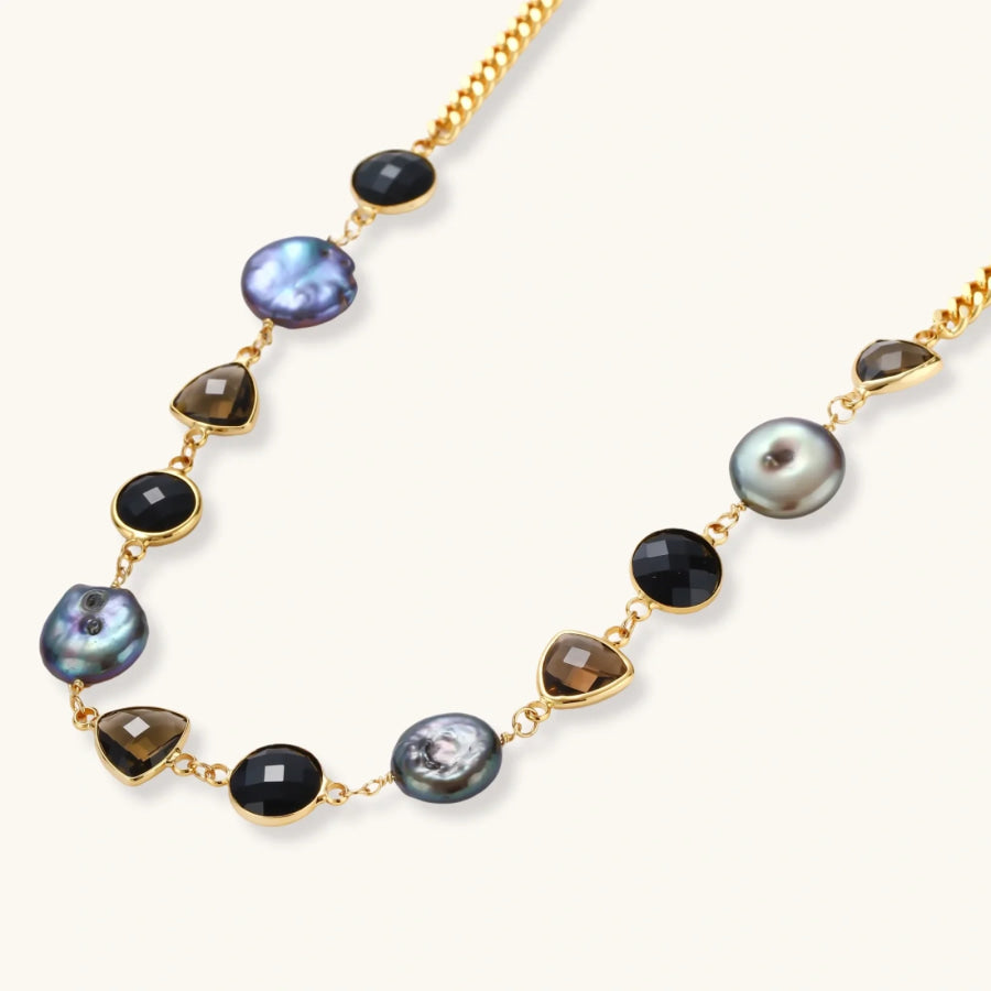 Baroque Luxe Statement Necklace by Sandee Rain Boutique Necklaces