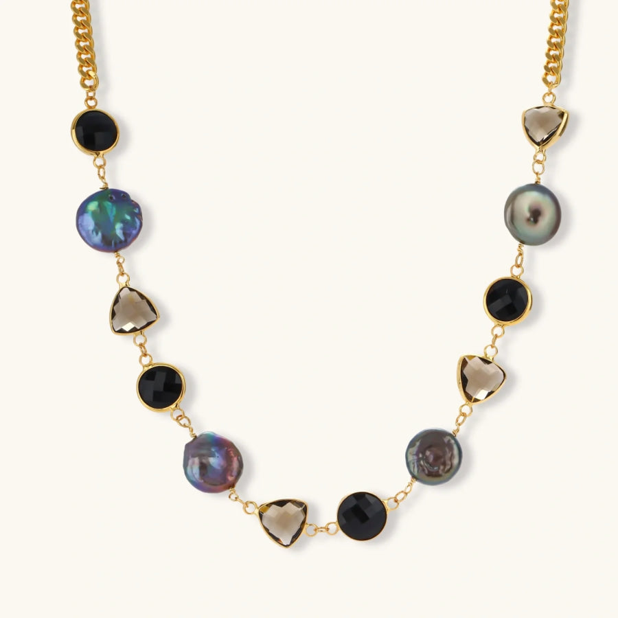 Baroque Luxe Statement Necklace by Sandee Rain Boutique Necklaces