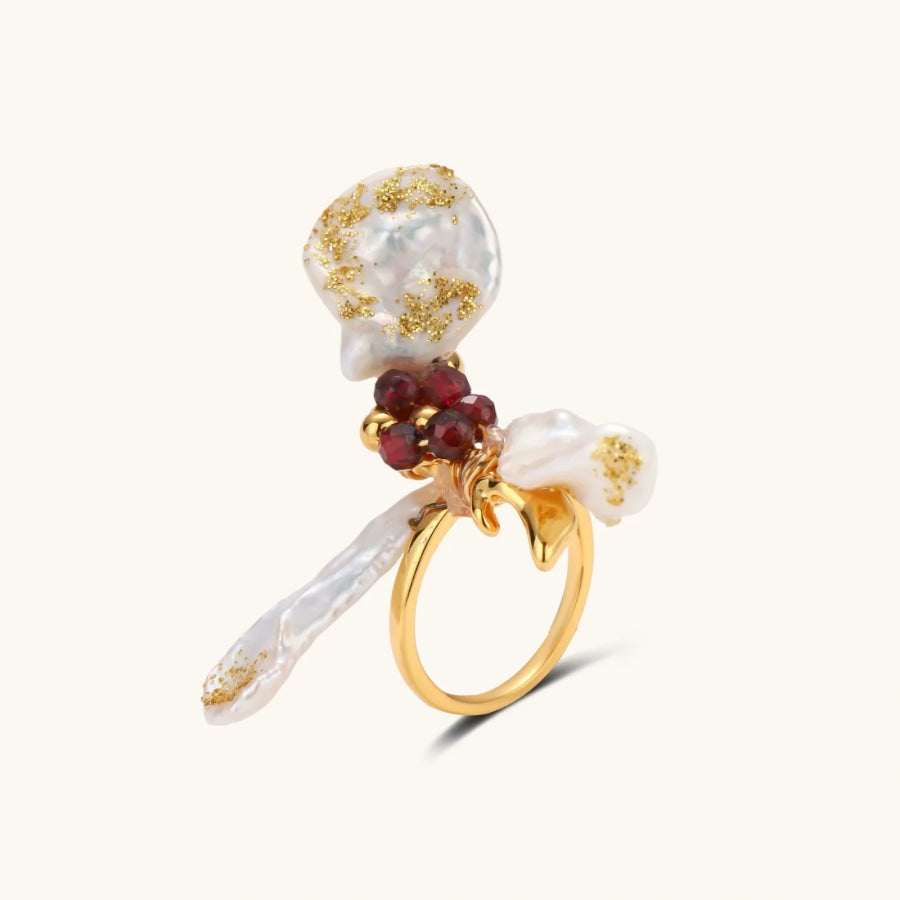 Baroque Sculpture Ring by Sandee Rain Boutique Rings