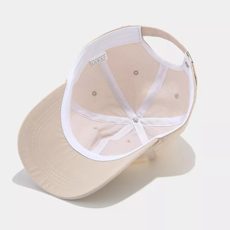 Baseball Cap with Adjustable Strap Apparel and Accessories