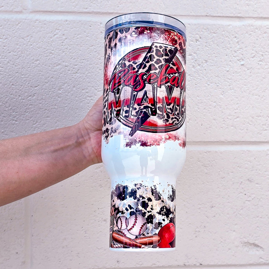 Baseball Mama 40oz Tumbler Tumbler