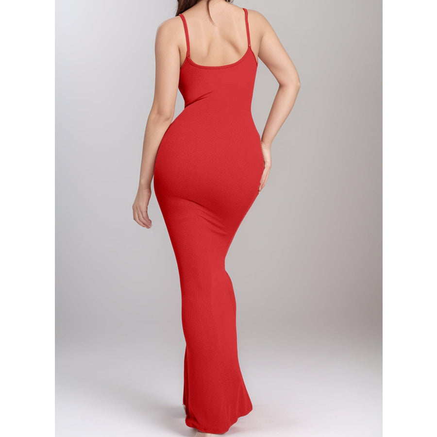 Basic Bae Built-In Shapewear Sleeveless Maxi Dress Apparel and Accessories